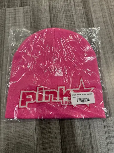 Pre-owned Endless X Lil Uzi Vert Endless Pink Tape Beanie