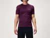 Endura Inc Men's Gv500 Foyle Tech Tee Top In Aubergine In Purple