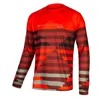 Endura Inc Men's Mt500 Supercraft Long Sleeve Tee Top In Paprika In Red