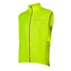 Endura Inc Unisex Pakagilet Windproof Shell Vest In Hi Viz Yellow In Multi