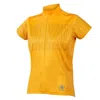 Endura Inc Women's Hummvee Ray Short Sleeve Jersey Top In Saffron In Yellow
