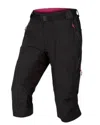 Endura Inc Women's Hummvee ¾ Short Ii In Black