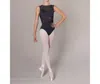 Energetiks Lexi Ladies High Neck Mesh Tank Leotard In Black In Black