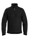 Energia Pura Fleece Zip-up Jacket In Black