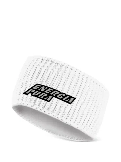 Energia Pura Knitted Headband In White