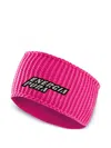 Energia Pura Knitted Logo Headband In Purple