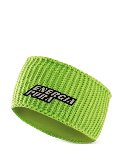 Energia Pura Logo Headband In Green