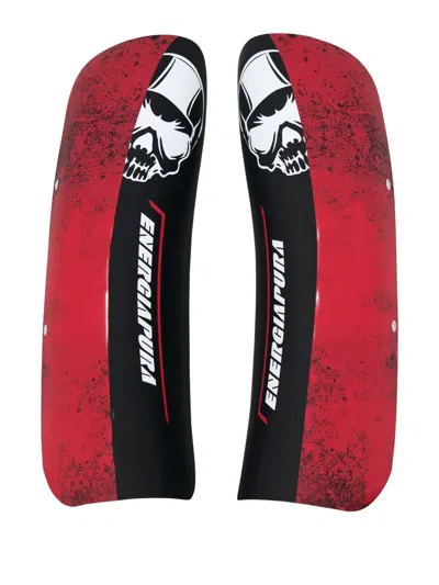 Energia Pura Racing Cdm Shin Guards In Red