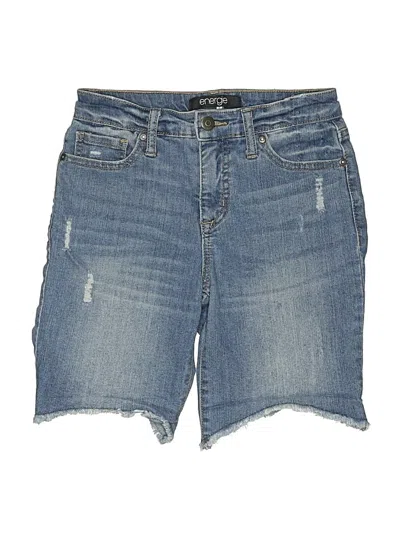 Pre-owned Energie Denim Shorts In Blue
