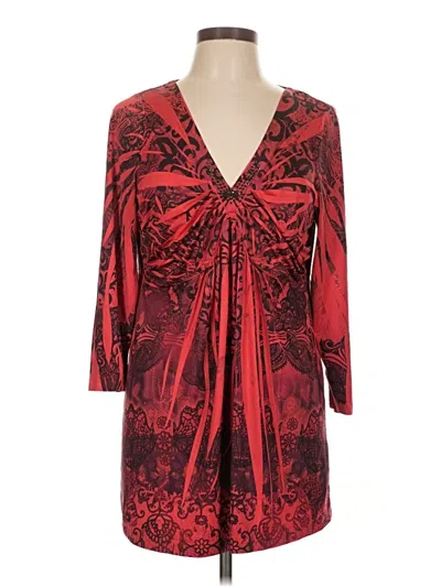 Pre-owned Energie Kimono In Red