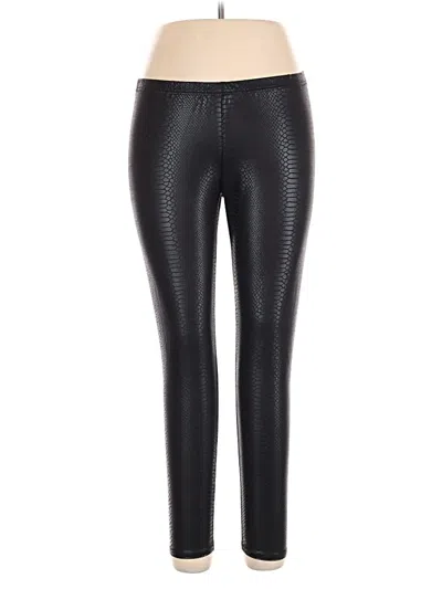 Pre-owned Energie Leggings In Black