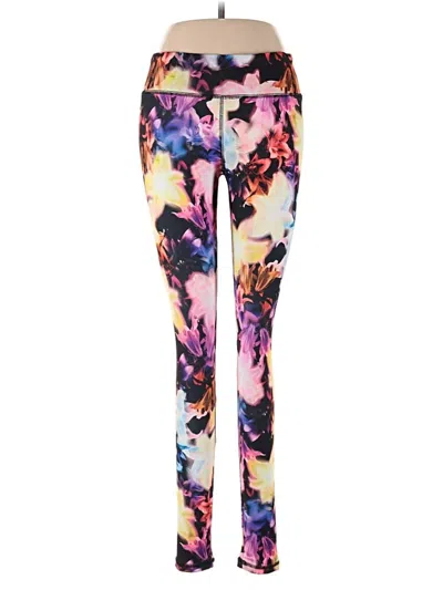 Pre-owned Energie Leggings In Purple