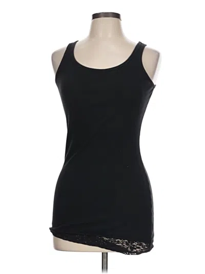 Pre-owned Energie Tank Top Black Strapless Neckline Tops