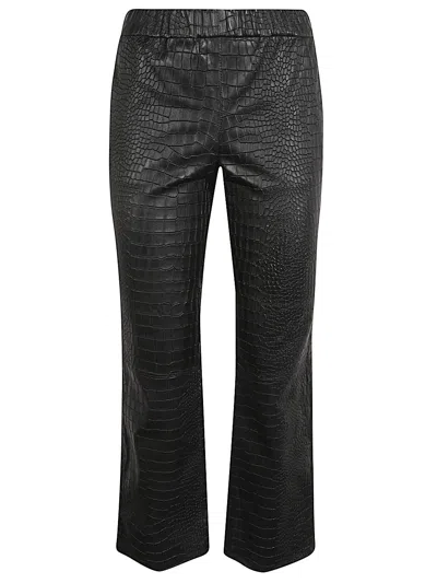 ENES ENES LEATHER TROUSERS