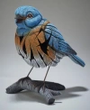Enesco Edge Western Bluebird Figure In Multi