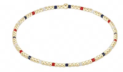 Enewton Women's Hope Sincerity Pattern Bead Bracelet In Firecracker In Orange