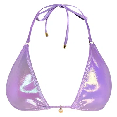 Enez Swim Women's Purple Mira Top - Ultra Violet