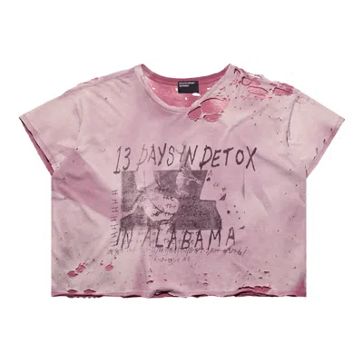 Pre-owned Enfants Riches Deprimes Enfants Riches Déprimés 13 Days In Detox T-shirt 'destroyed Brown' | Men's Size M