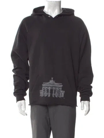 Pre-owned Enfants Riches Deprimes 2016 Goth Allemand Hoodie In Black