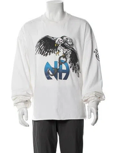 Pre-owned Enfants Riches Deprimes 2017 Narcotics Anonymous T-shirt In White