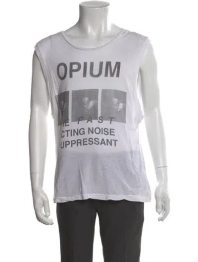 Pre-owned Enfants Riches Deprimes 2018 'opium' T-shirt In Neutral