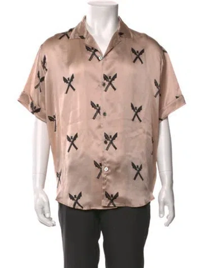 Pre-owned Enfants Riches Deprimes 2020 Silk Shirt In Pink