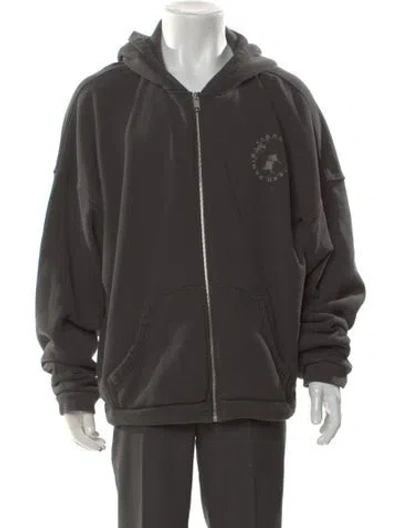 Pre-owned Enfants Riches Deprimes 2025 Tabac Rat Hoodie In Gray