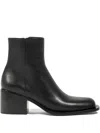 Enfants Riches Deprimes Black Night Version Square Toe Franky Boots In Black