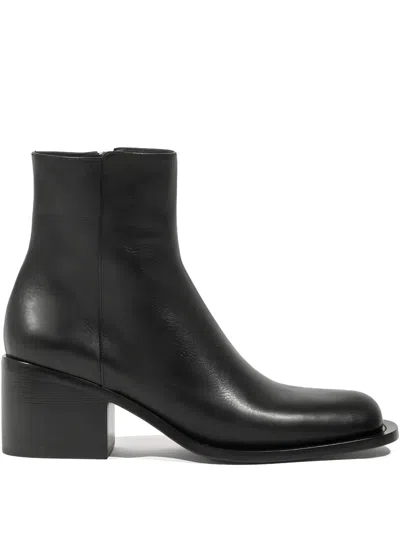 Enfants Riches Deprimes Black Night Version Square Toe Franky Boots