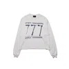 Enfants Riches Deprimes 777 Long Sleeved T-shirt In Gray