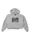 Enfants Riches Deprimes Assemblage Graphic-print Zip Hoodie In Gray