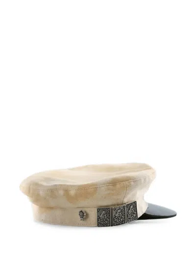 Enfants Riches Deprimes Baby Johnny Distressed-effect Hat In Neutral