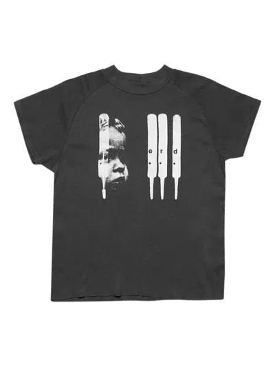 Enfants Riches Deprimes Baby Raglan T-shirt In Black