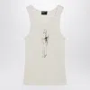 Enfants Riches Deprimes Bad Professor White Vintage-effect Tank Top