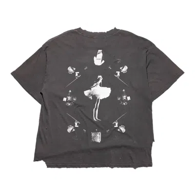 Pre-owned Enfants Riches Deprimes Enfants Riches Déprimés Bed Of Nails T-shirt 'washed Black' | Men's Size L