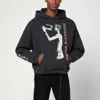 Enfants Riches Deprimes Dark Grey Hoodie With Print In Gray