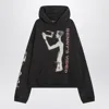 Enfants Riches Deprimes Dark Grey Hoodie With Print In Gray