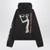 Enfants Riches Deprimes Dark Grey Hoodie With Print In Gray