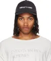 Enfants Riches Deprimes Black 6-panel Japanese Alice Cap