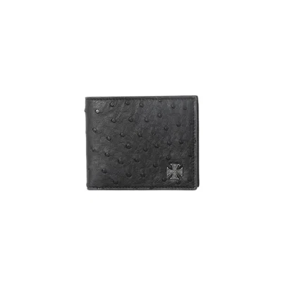 Enfants Riches Deprimes Black Embossed Wallet