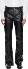 Enfants Riches Deprimes Belt Loop Leather Pants