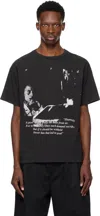 Enfants Riches Deprimes Reflection Black Vintage-effect T-shirt
