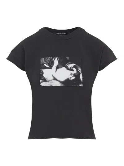 ENFANTS RICHES DEPRIMES CAMISETA - NEGRO