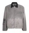 Enfants Riches Deprimes Canvas Chapitre Xxi Moleskin Jacket In Gray