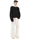 Enfants Riches Deprimes Cashmere Knit Sweater In Black