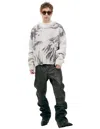 Enfants Riches Deprimes Cashmere Knitted Sweater In Beige