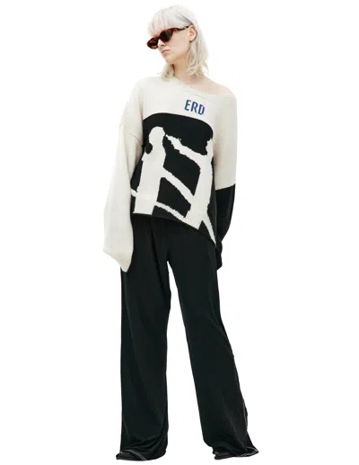 Enfants Riches Deprimes Cashmere Printed Sweater In Multi