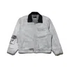 Enfants Riches Deprimes Chapitre Xxi Moleskin Work Jacket In Gray