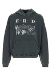 Enfants Riches Deprimes Charcoal Cotton Oversize My Role In The War Sweatshirt In Multi