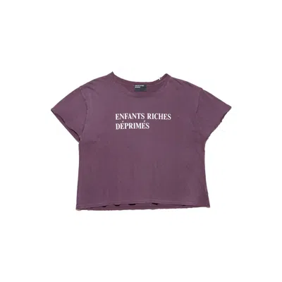 Enfants Riches Deprimes Classic Logo T-shirt In Red
